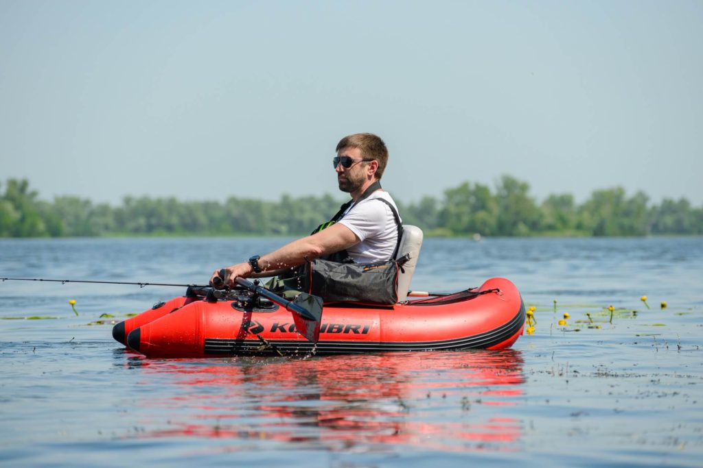 Float board boat (Belly boat): features and advantages – Kolibri