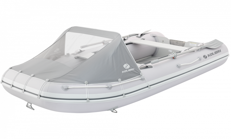 Removable dodger for motor boats KOLIBRI XL series (large)