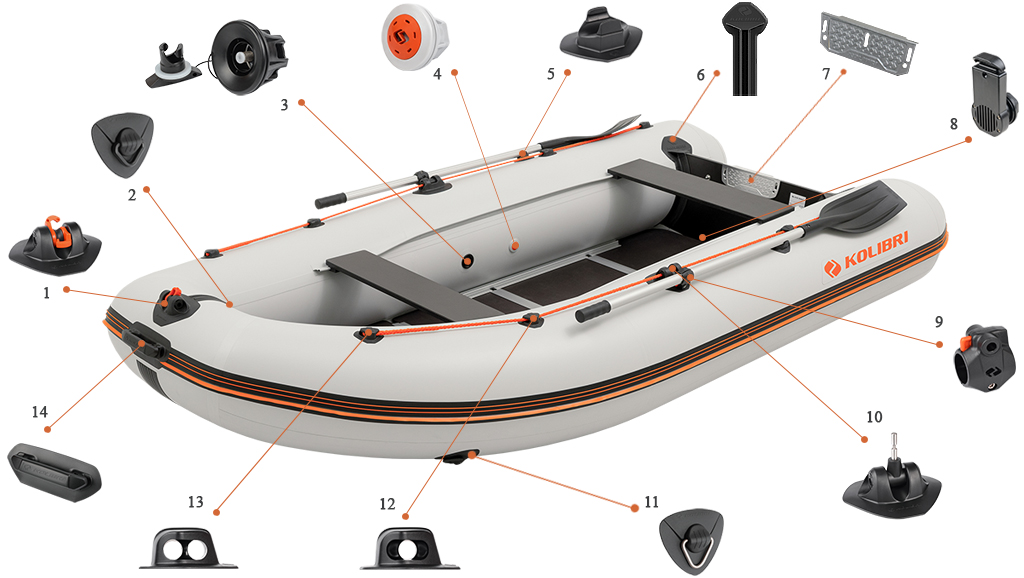Фурнітура човна