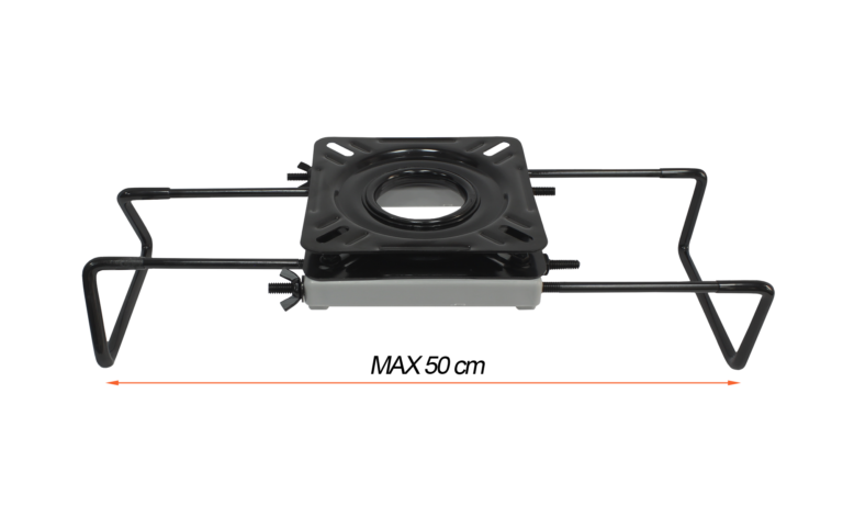 Пластина поворотна + розсувний кріпильний механізм - зображення 2