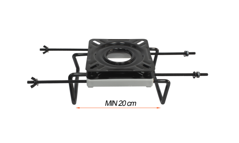 Пластина поворотна + розсувний кріпильний механізм - зображення 3