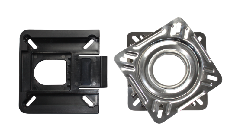 Пластина поворотна + кронштейн пластиковий